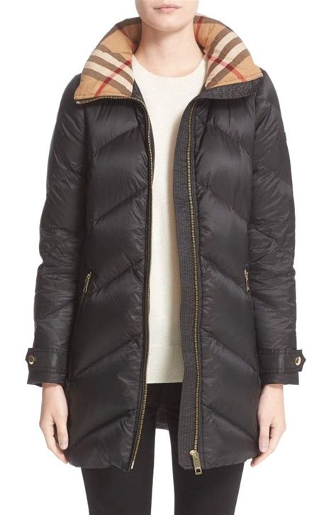 burberry eastwick chevron quilted coat